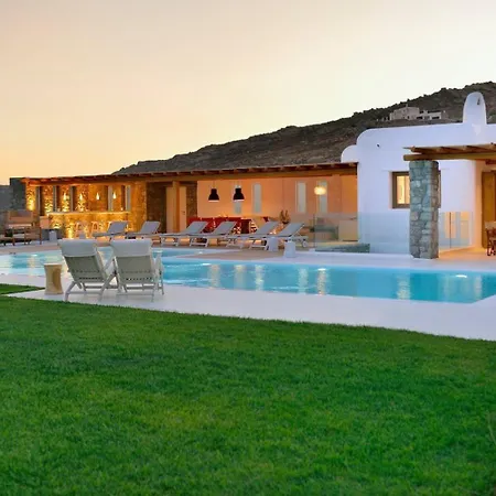 Illustrious Mykonos - 4 Bedrooms - Mai - Private Pool & Bbq - Elia 빌라 Elia (Mykonos)
